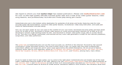 Desktop Screenshot of guitaredge.com
